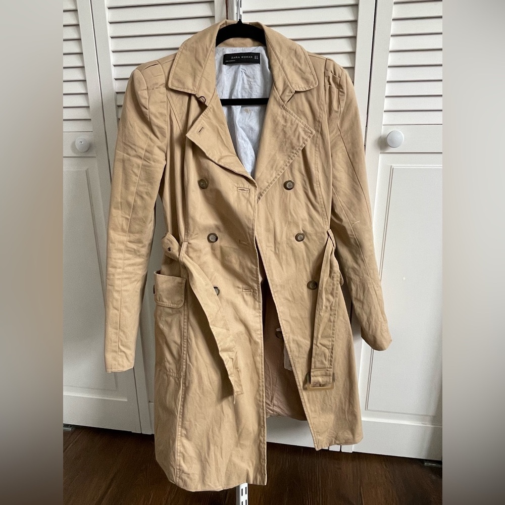 Zara women trench coat.
